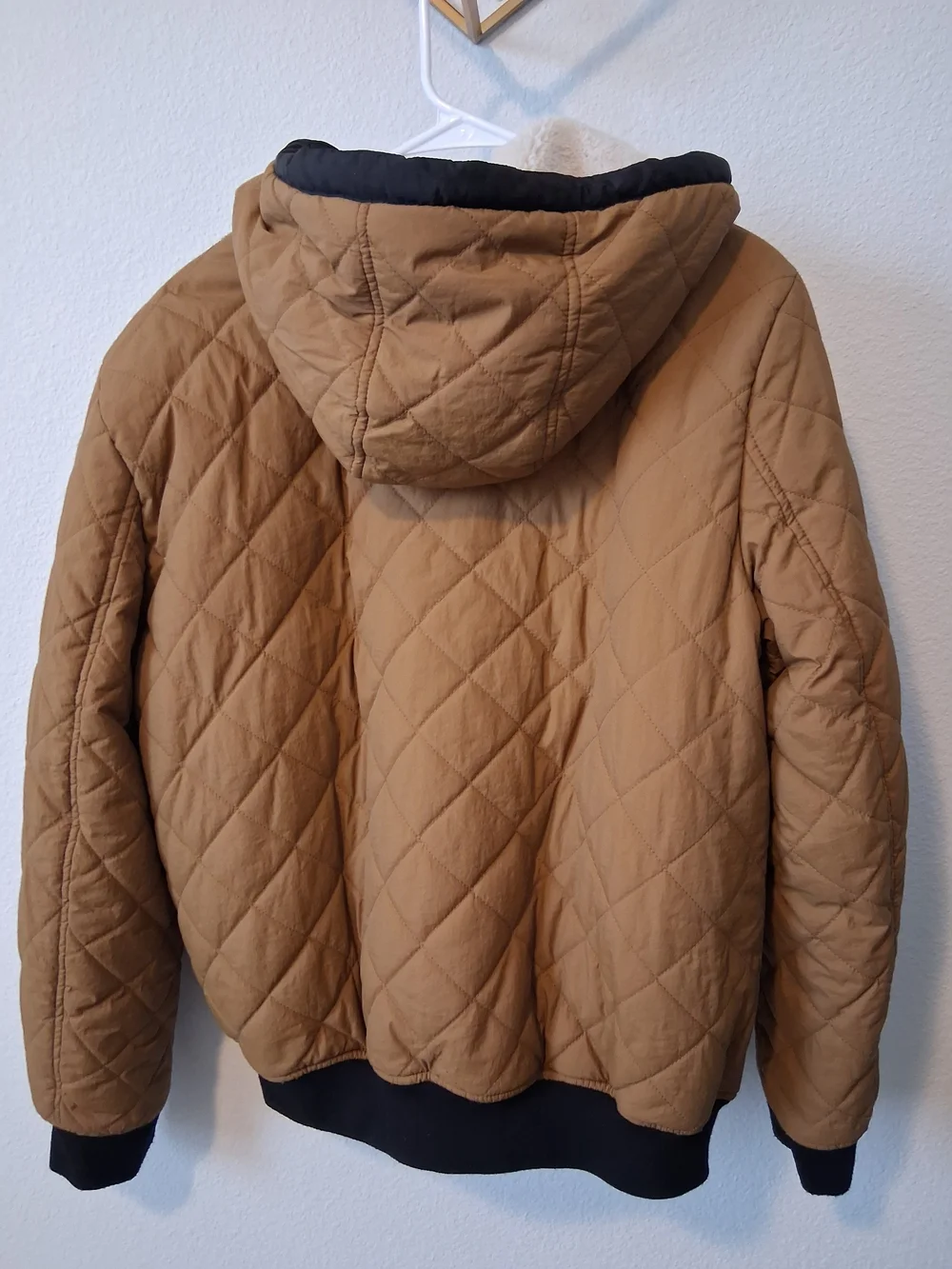 Levi's Men's Quilted Sherpa-Lined Brown Jacket - Picture 6 of 9